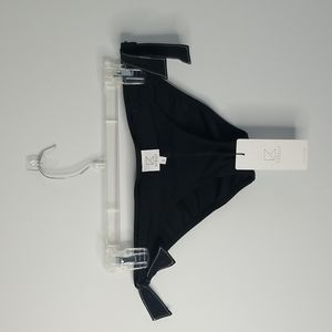 Kisuii black bikini bottom size small